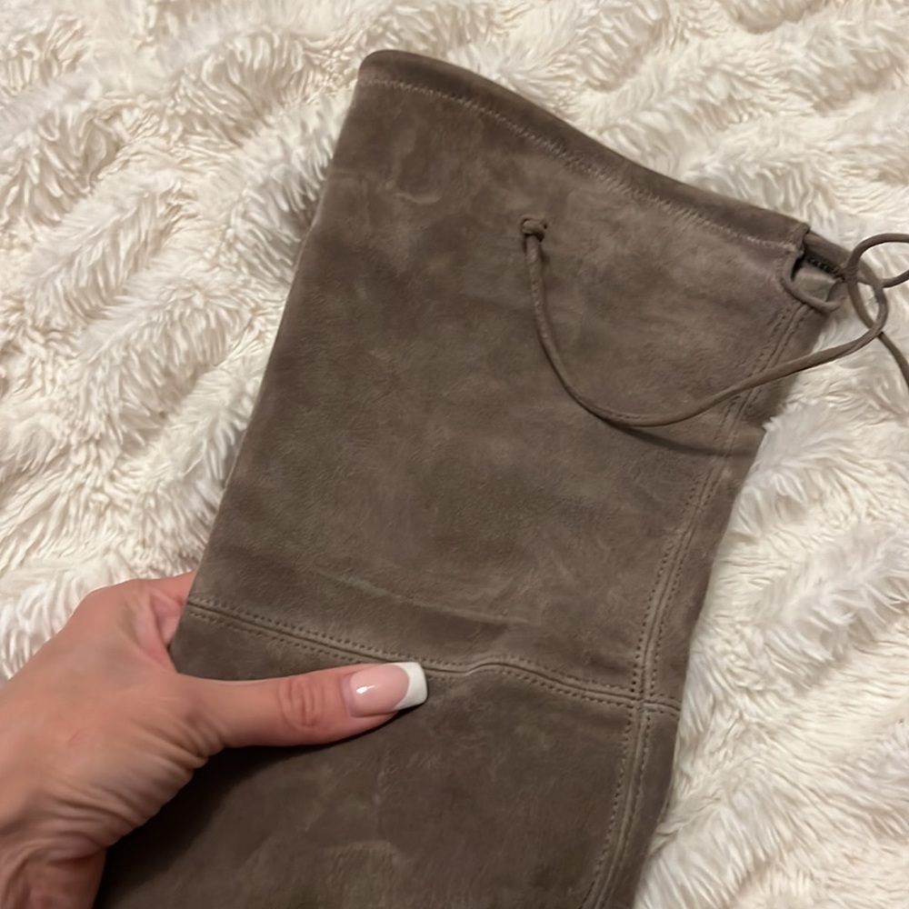 Stuart Weitzman Highland Boots In Topo - image 4